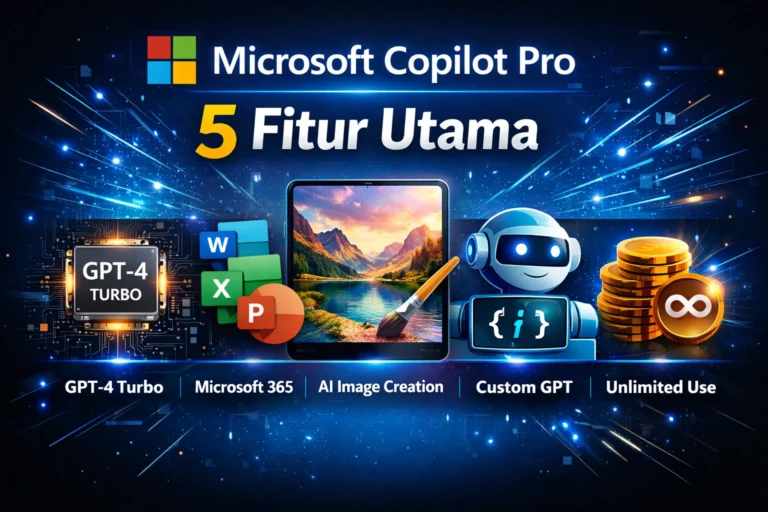 Microsoft Copilot Pro 5 Fitur Utama Lengkap 1 Microsoft Copilot Pro 5 Fitur Utama