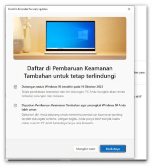 Apakah Anda Masih menggunakan Windows 10