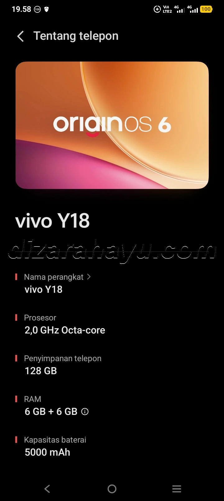 Vivo Y18 Resmi Dapat Update Android 16 Vivo Y18 Resmi Dapat Update Android 16